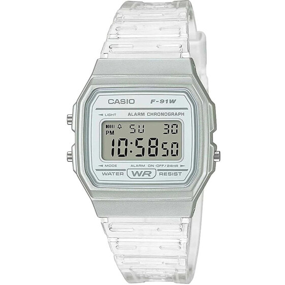 Часы CASIO F 91WS 7D Youth Unisex White Casual