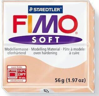 Мягкая масса для лепки STAEDTLER Masa Fimo Soft 56 г 43 цвет телесный (185282)