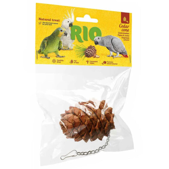 MEALBERRY Rio Cedar Con Natural 55g Bird Snacks 8 Units