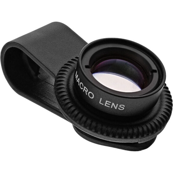 InLine Universal smart lens Macro HD 2.80x - Photo lens - Black - Glass - Macro - 2/1 - 2.8x