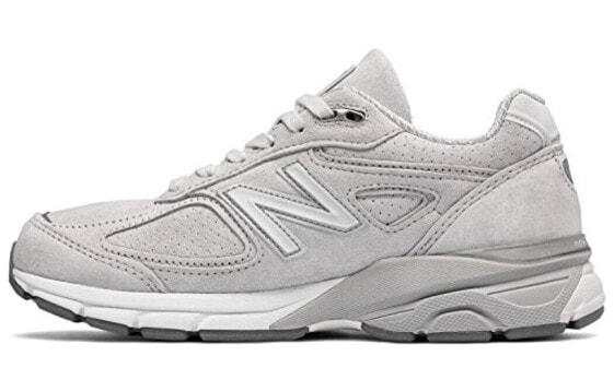 New Balance NB 990 V4 防滑耐磨 低帮 跑步鞋 女款 灰色 / Кроссовки New Balance NB W990AF4