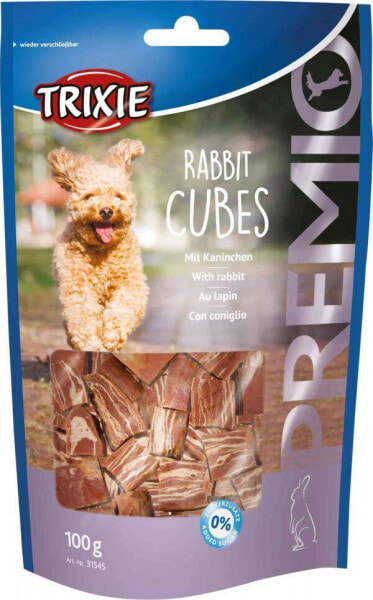 Trixie Przysmaki PREMIO Rabbit Cubes, królik, 100g (TX-31545)