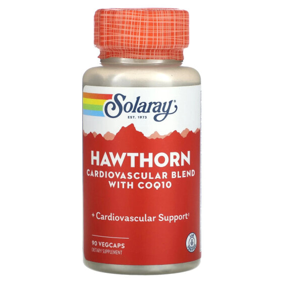 Hawthorn Cardiovascular Blend with COQ10, 90 VegCaps