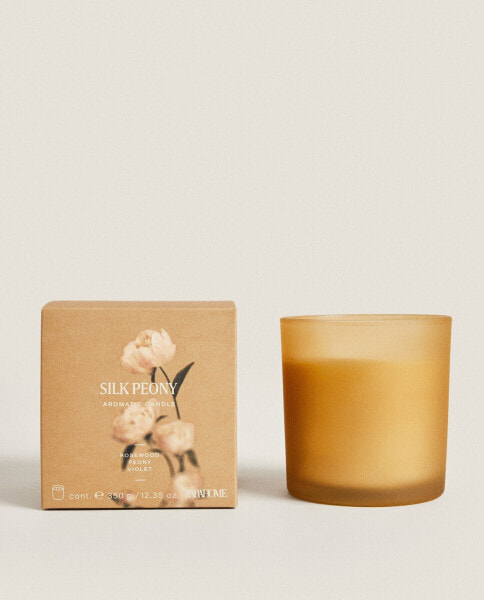 (350 g) silk peony scented candle