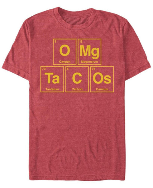 Men's Omg Tacos Short Sleeve Crew T-shirt