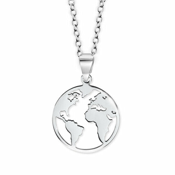 Колье CRYSTalp Globe Pendant Steel.