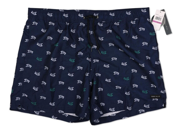 Perry Ellis 301281 Men's Standard Printed Water Resistant Swim Shorts Size XXL