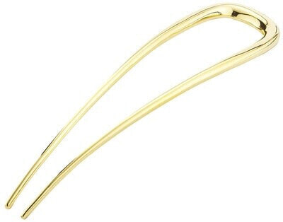 Large Sleek Hair Pin Gold