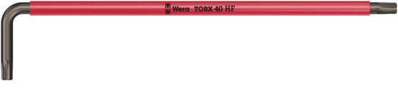 Wera 967 SXL HF, L-torx key, T40, Red, 224 mm, 42 mm, 1 pc(s)