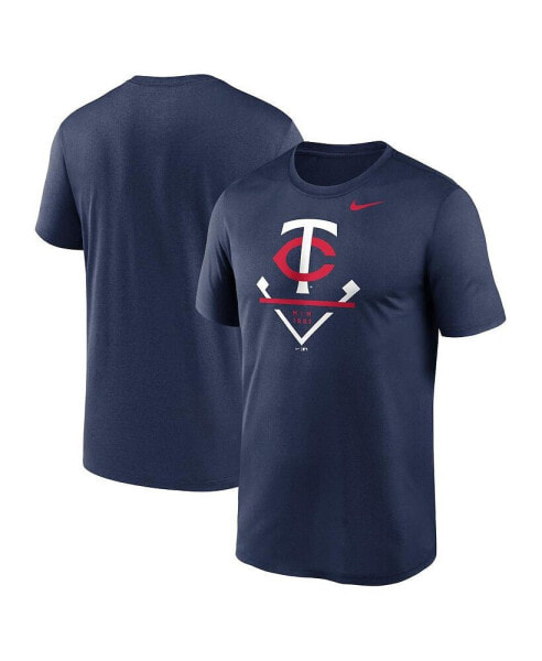 Men's Navy Minnesota Twins Icon Legend T-shirt
