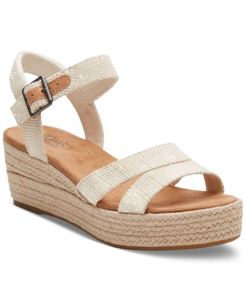 Women's Audrey Espadrille Wedge Platform Sandals