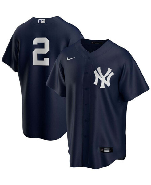 Men's Derek Jeter Navy New York Yankees Alternate Replica Player Jersey