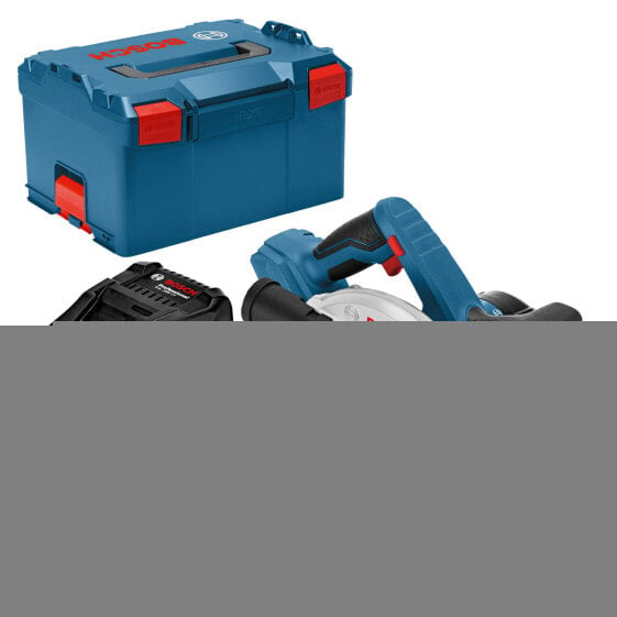 Bosch Akku-Kreissäge GKS 18V-57 G mit 2x 5,0 Ah 1x ProCORE18V 8,0 Ah in L-Boxx