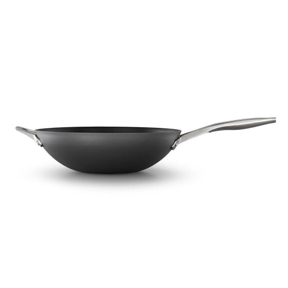 Premier Hard-Anodized Nonstick 13" Flat Wok