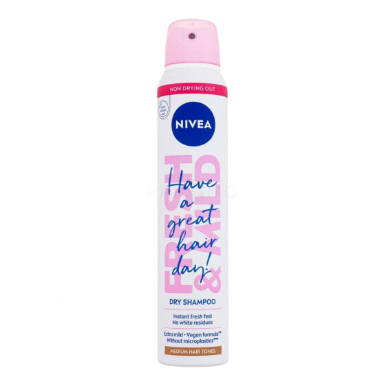 Nivea Fresh & Mild Medium Hair Tones 200 ml trockenshampoo für Frauen