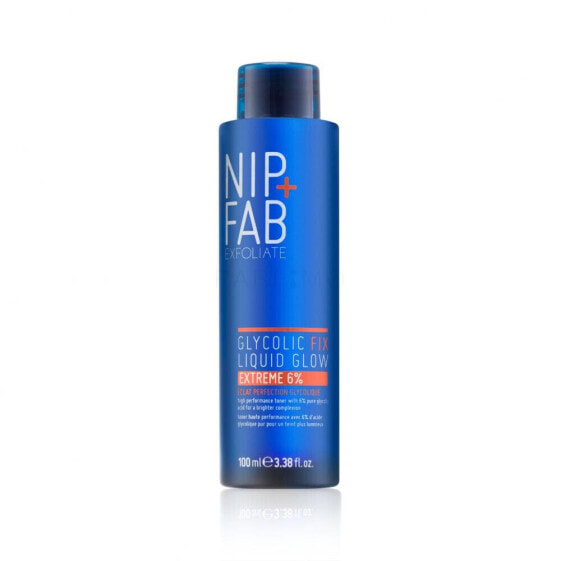 NIP+FAB Exfoliate Glycolic Fix Liquid Glow Extreme 6% 100 ml gesichtswasser und spray für Frauen