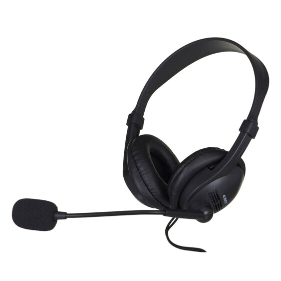 Headphones with Microphone Ibox W1MV Black