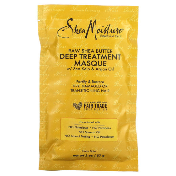 Deep Treatment Masque, Raw Shea Butter, 2 oz (57 g)