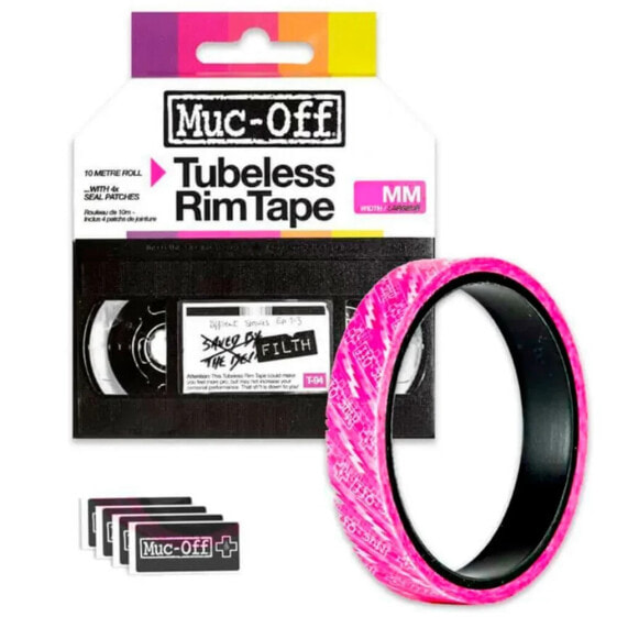 Лента обода для бескамерки Muc-Off Tubeless Rim Tape 10 метров