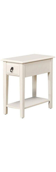 Jeana Side Table in White