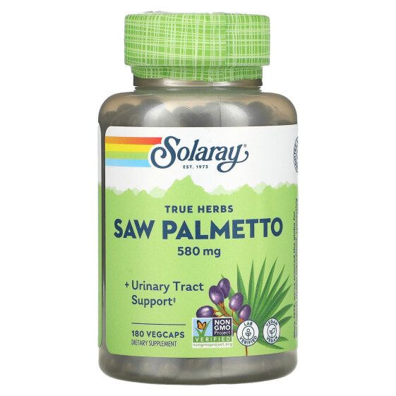 Saw Palmetto, 580 mg, 180 VegCaps