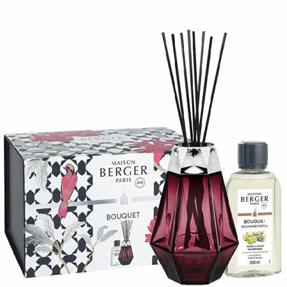 Prisme garnet diffuser stick gift set + Divočina refill 200 ml