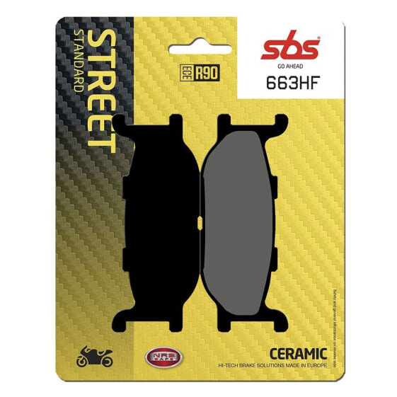 SBS Street 663HF Ceramic Brake Pads