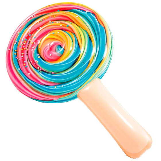 Плавательный матрас Intex Rainbow Lollipop Float
