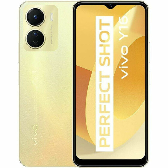 Смартфоны Vivo Vivo Y16 6,35" Позолоченный 4 GB RAM 6,5" 1 TB 128 Гб