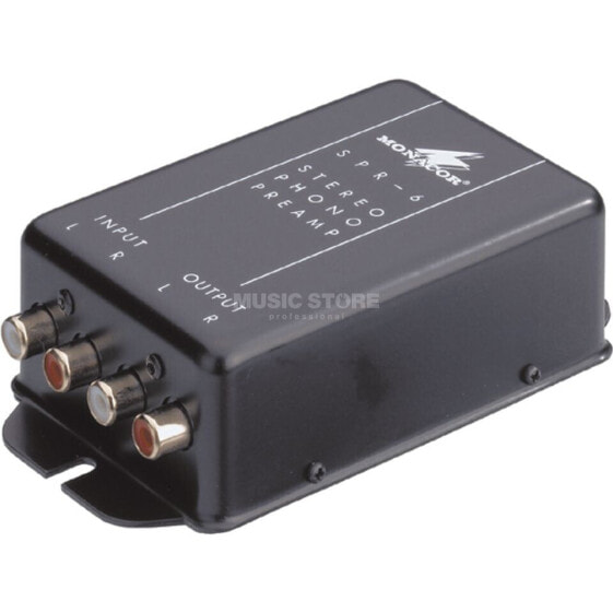 IMG STAGELINE SPR-6 / Phono Preamp connection on line input