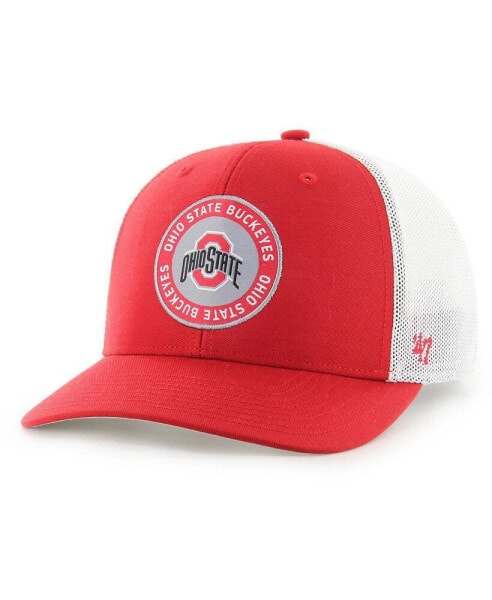 Men's Scarlet Ohio State Buckeyes Unveil Trophy Flex Hat
