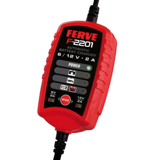 FERVE F-2201 6-12V 2A Battery Charger