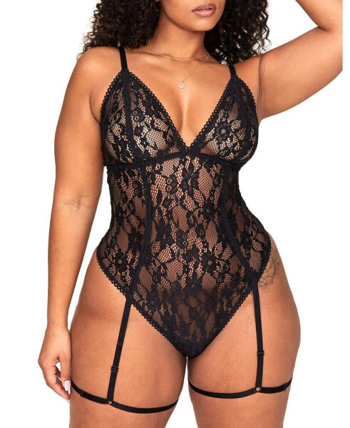 Plus Size Clarisse Bodysuit Lingerie