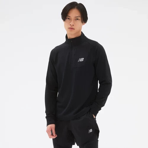 Толстовка New Balance NB Heat Grid Half Zip