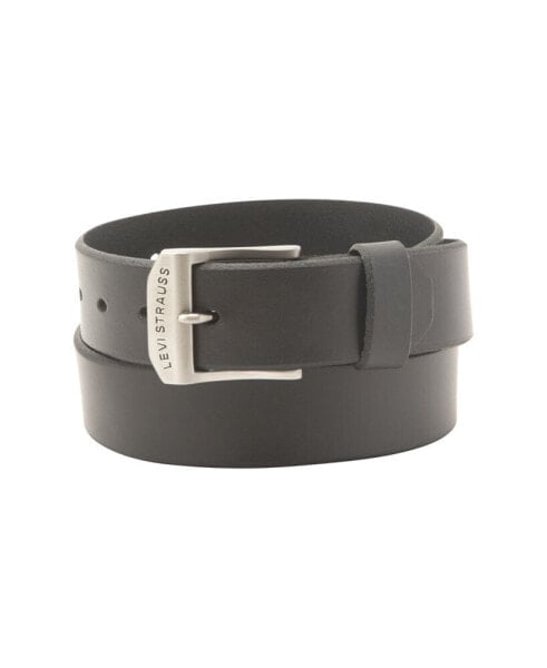 Big-Tall Casual Leather Men's Belt