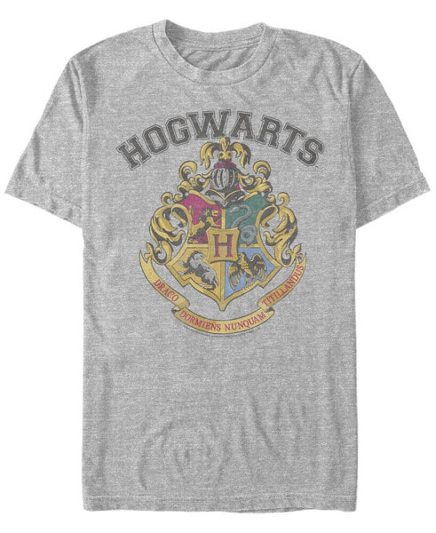 Men's Harry Potter Vintage-Like Logo Short Sleeve Crew T-shirt