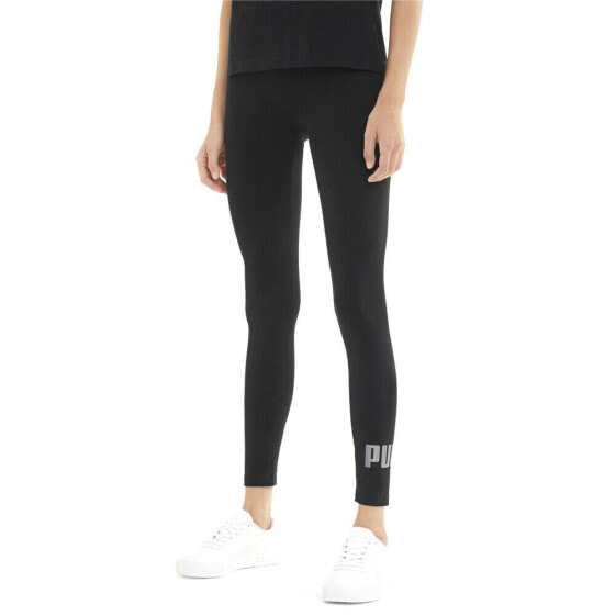 Puma Essentials+ Metallic Leggings Womens Size S Athletic Casual 586896-51