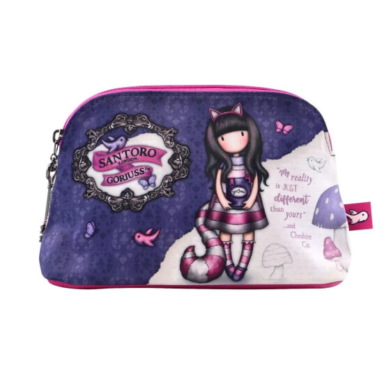 SANTORO LONDON Gorjuss™ Cheshire Cat Wash Bag