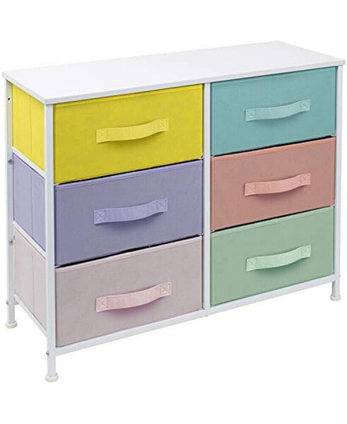 Extra Wide Dresser Organizer with 6-Drawers