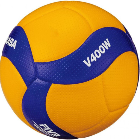 Волейбольный мяч Mikasa V400W желто-синий
