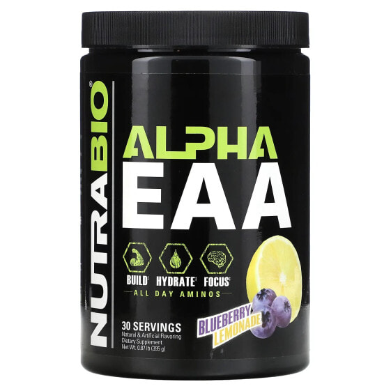 Alpha EAA, Blueberry Lemonade, 0.87 lb (395 g)