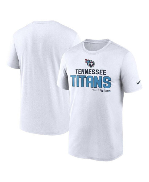 Men's White Tennessee Titans Legend Community Performance T-shirt