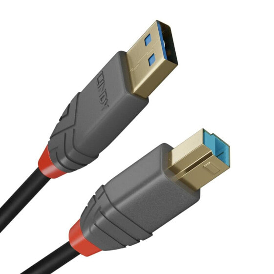 USB-кабель LINDY 36743 Чёрный 3 m