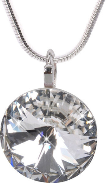 Elegant Rivoli Crystal necklace