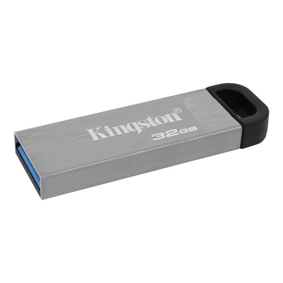 USB флеш-накопитель Kingston DataTraveler Kyson - 32 GB - USB Type-A - 3.2 Gen 1 (3.1 Gen 1) - 200 MB/s - Capless - Silver