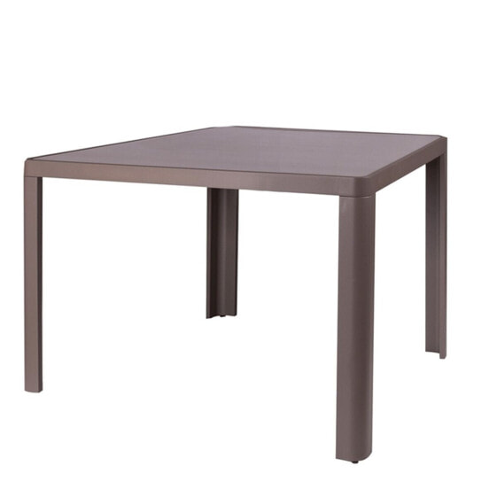 Обеденный стол Stella 90 x 90 x 75 cm Серый Алюминий