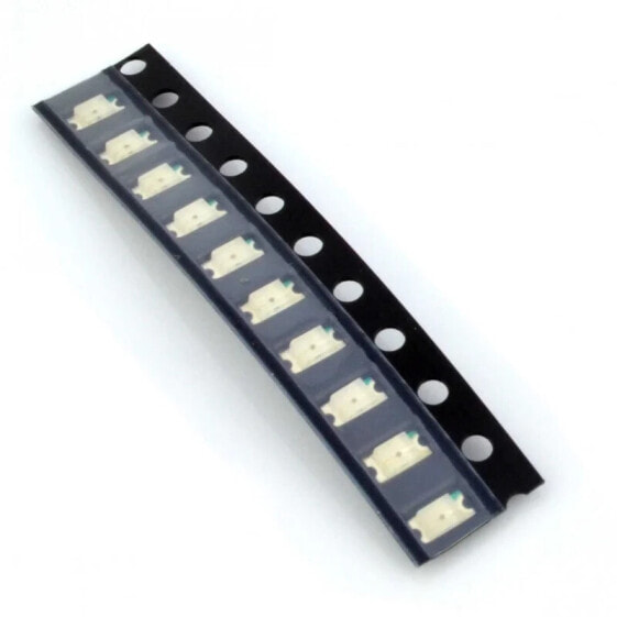 LED SMD 1206 yellow - 10pcs