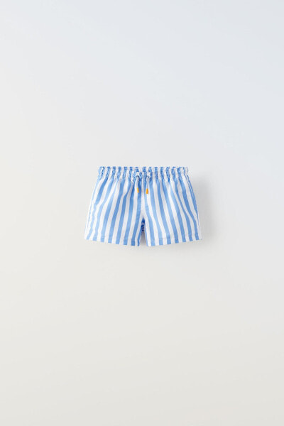 6 months - 6 years/ swim shorts with wide stripes