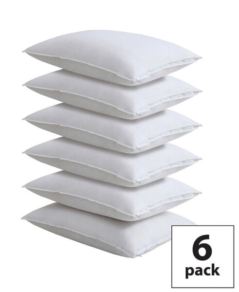 6-Pack 100% Cotton Pillow Protectors, King