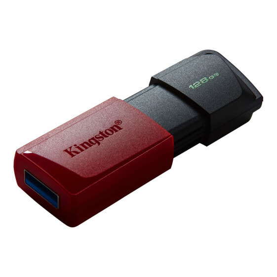 Kingston DataTraveler Exodia M - 128 GB - USB Type-A - 3.2 Gen 1 (3.1 Gen 1) - Slide - 10 g - Black - Red